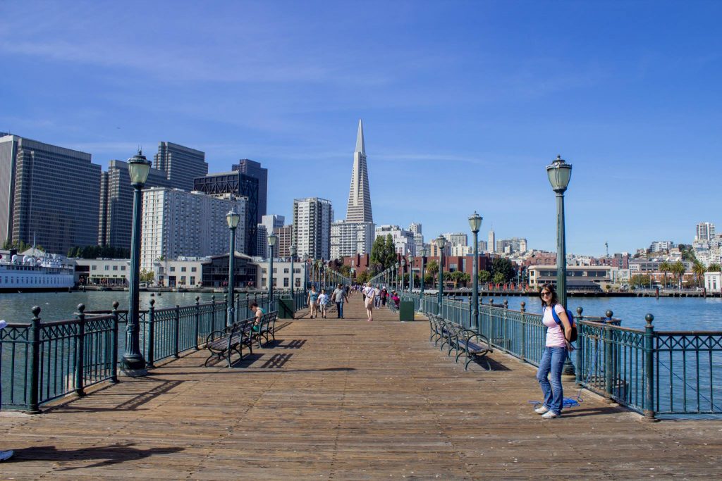 San Francisco, vue du Pier 5.