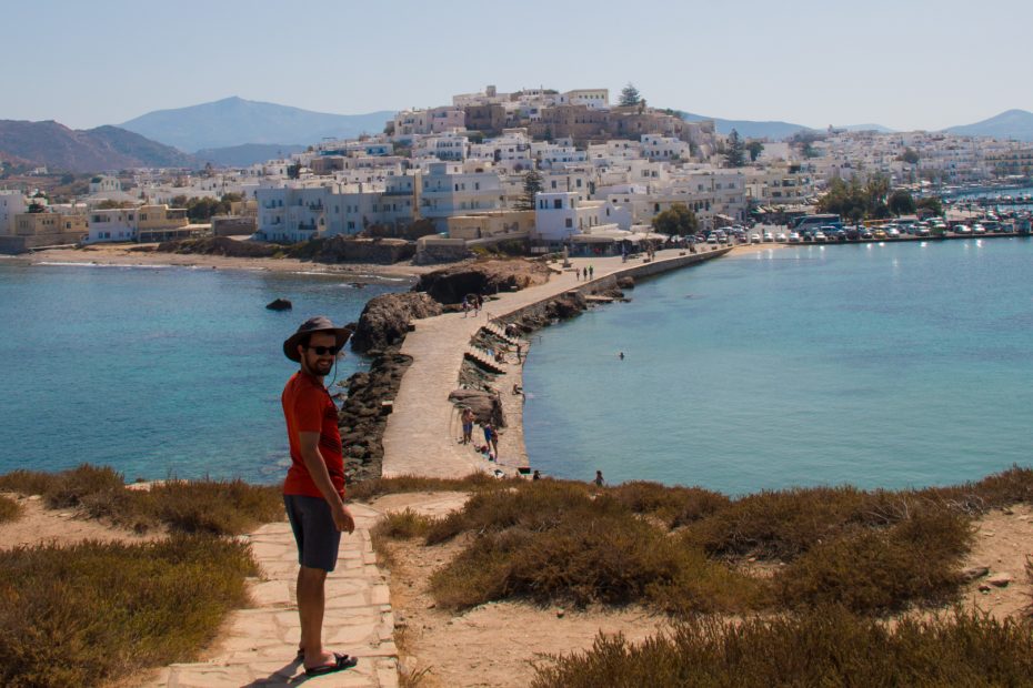Naxos, un moment de repos.
